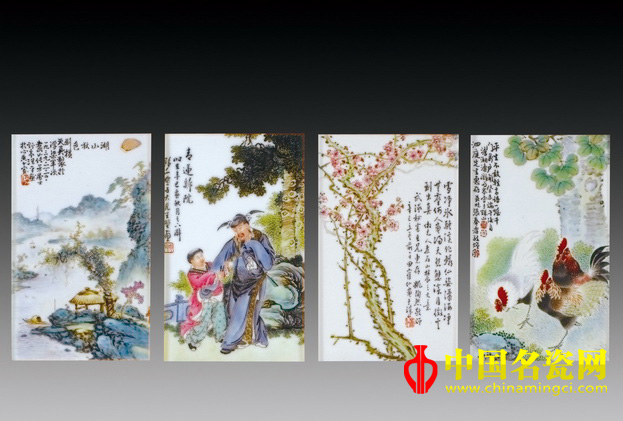 瓷板畫 中國(guó)名瓷網(wǎng)