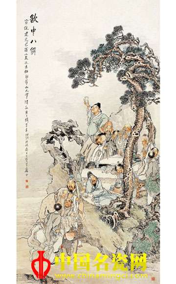 醉八仙圖