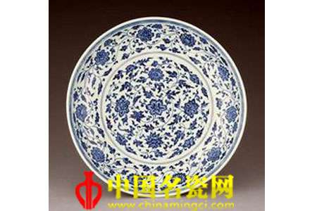 中國瓷器上的蓮紋