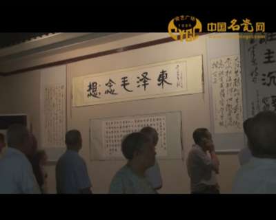  “懷念毛澤東——楊辛甫書法展”今日市博物館開幕