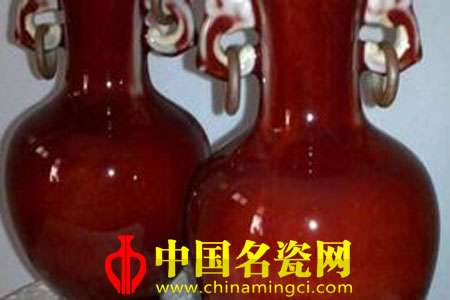 瓷中珍品-雞血紅