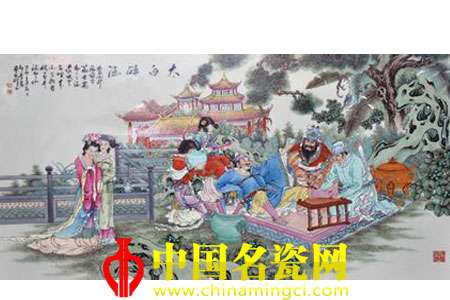 太白醉酒圖