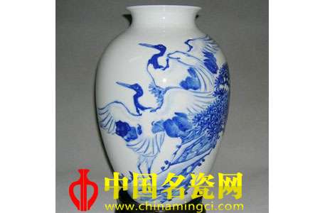 松鶴延年圖案