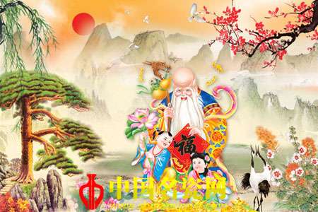 松鶴壽星