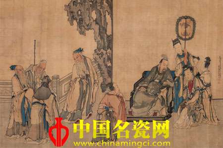 商山四皓圖