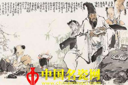 東坡賞硯圖