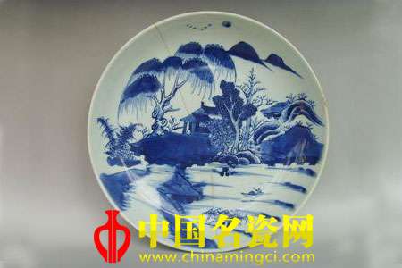 清前期青花山水的藝術特征及成因解析