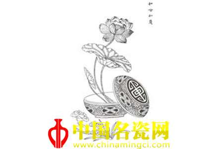 和合如意圖案