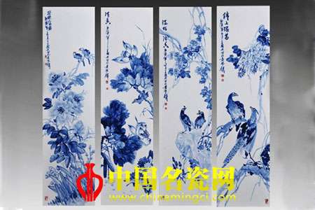 青花寫意花鳥畫的根由與特征略談