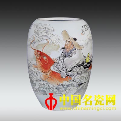 琴高跨鯉圖