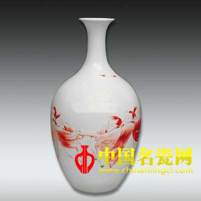 新彩“長樂圖”瓶