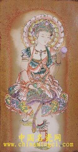 觀立志瓷畫 夢敦煌神韻——記景德鎮(zhèn)陶瓷藝術(shù)家段立志