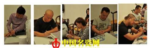現(xiàn)場定制作品逐漸出爐