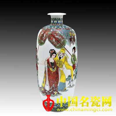 方復(fù) 三千寵愛在一身 古彩瓷瓶
