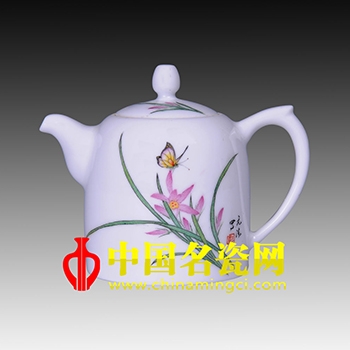 《蘭花蝴蝶》小壺