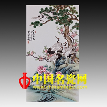 六鶴同春