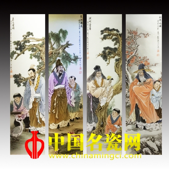 “相看兩不厭,唯有敬亭山”,觀魏柳楊 《四愛(ài)圖》 ,覽古代文人雅士體物之情趣