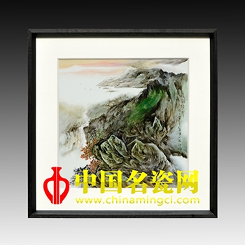 晴嵐染翠