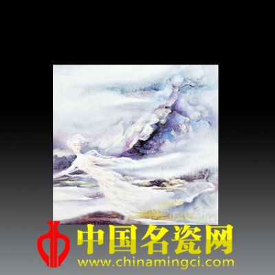 張景輝 釉上彩瓷板