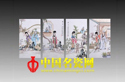 待月西廂:瓷器上的《西廂記》