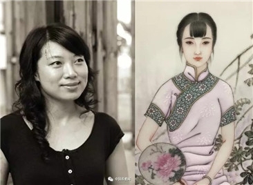 范麗霞:瓷上仕女多婀娜