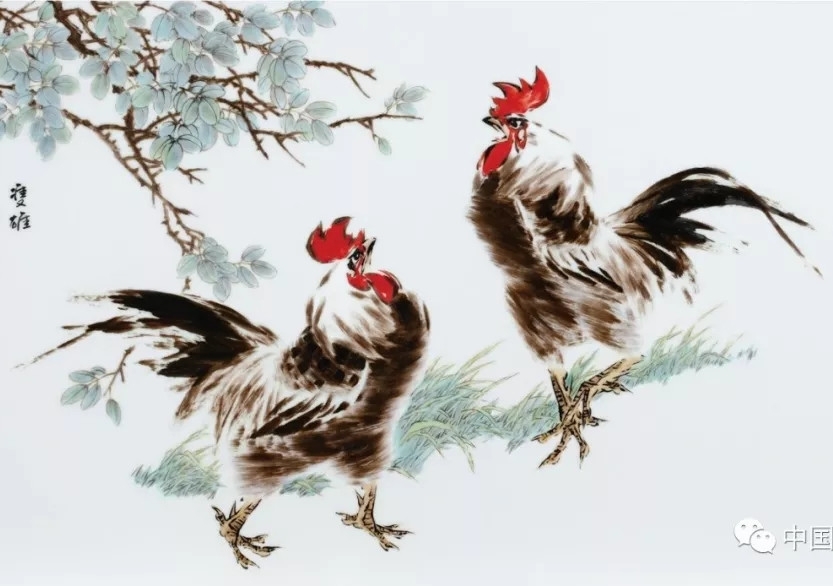 粉彩花鳥的瓷上哲學