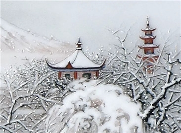 【素心若雪】余剛的余氏雪景