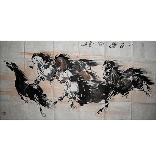 河北書畫家劉生展·贈(zèng)研究院