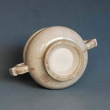 漳州窯米黃釉色瓷器