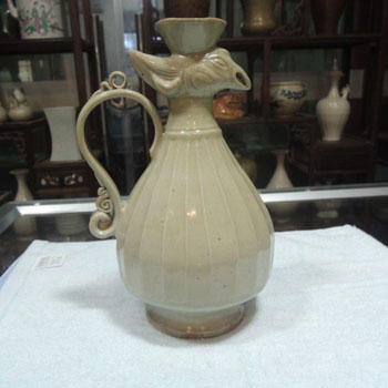 白舍窯鳳首壺