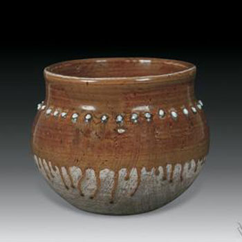 七里鎮(zhèn)窯柳釘式鼓釘罐