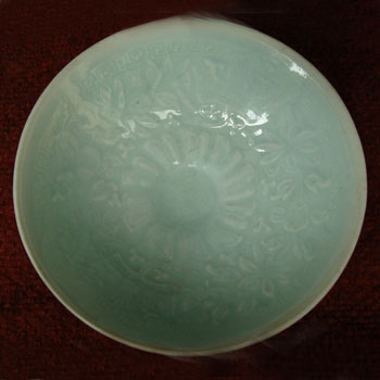 湖田窯精品-[影青菊花碗]