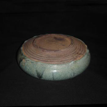 鈞臺窯天藍(lán)窯變釉臥牛洗