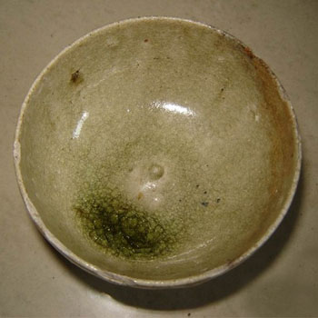 湘陰窯玻璃釉碗